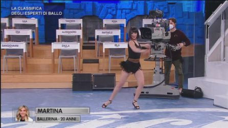 Amici - Martina - La classifica degli esperti di ballo - 24 febbraio