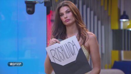 Rosalinda Cannavò eliminata, è Dayane a leggere il responso