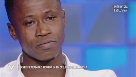 Cherif Karamoko ricorda la madre, morta di Ebola quando aveva 15 anni