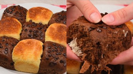 Pan brioche bicolore: il dolce delizioso, soffice e variegato!