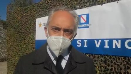 Covid, a Caserta il più grande centro vaccinale della Campania: "Occasione di rinascita"