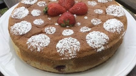 Torta soffice alle fragole: la ricetta del dessert delizioso