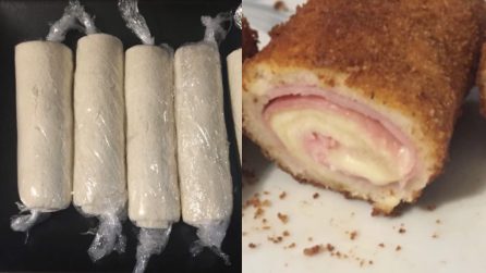 Involtini di pane fritti o al forno: la ricetta semplice cha farà felici tutti
