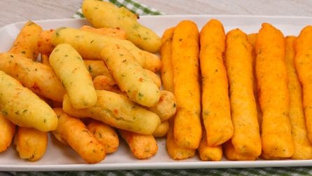 Stick di patate e formaggio: buonissimi da fare sia al forno che in padella!