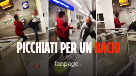 Aggressione omofoba a Roma, picchiati per un bacio alla stazione "Non vi vergognate?"