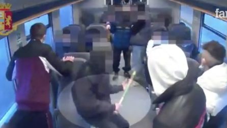 Maxi rissa a Gallarate, il video: dal viaggio armati in treno alle botte per le strade del centro