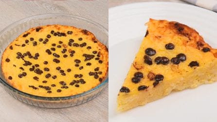 Torta di riso con gocce di cioccolato: la ricetta da provare assolutamente!