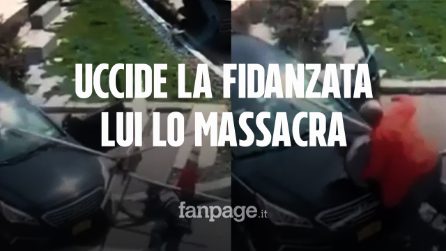 New York, spara e uccide la sua fidanzata in strada: l'uomo lo investe e lo massacra di botte