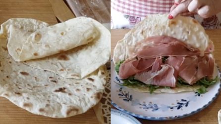 Piadina romagnola fatta in casa: la ricetta facile, veloce e saporita