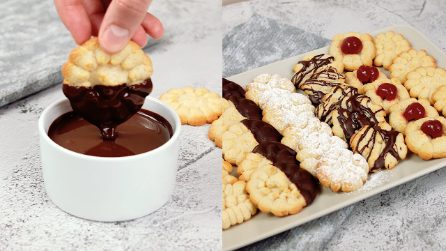 Biscotti con la sparabiscotti: facili, veloci e davvero sfiziosi!
