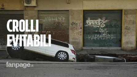 Voragine a Torpignattara. La denuncia:"Lanciato l'allarme ore prima non è venuto nessuno"