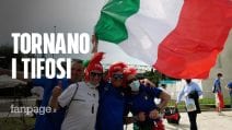 Europei, la festa dei tifosi di Italia e Turchia fuori dallo stadio Olimpico a Roma