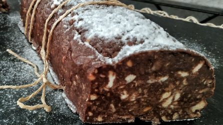 Salame di cioccolato: il dessert senza cottura che tutti amano
