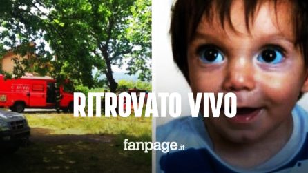 Ritrovato vivo Nicola Tanturli, il bambino di 2 anni scomparso tra i boschi del Mugello
