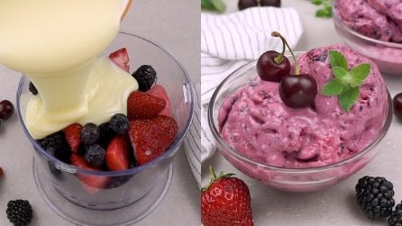 Gelato ai frutti di bosco fatto in casa: la soluzione deliziosa per rinfrescare i tuoi pomeriggi!