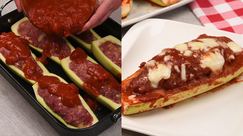 Zucchine ripiene di carne al sugo: per arricchire la tua cena con un ...