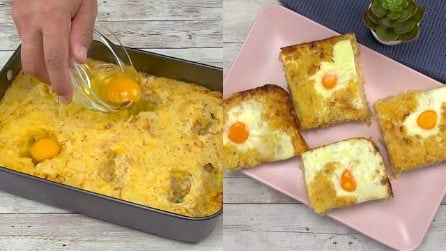 Quadrotti di patate e uova: per una cena veloce e gustosa!
