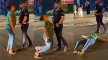 "Sceneggiata" di una donna davanti al vigile. Finge di svenire e urla: "Toccami a me"