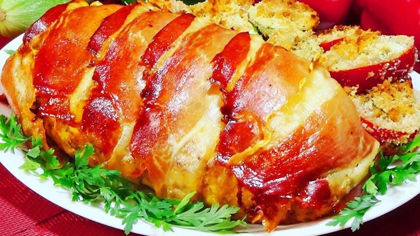 Meatloaf and veggie au gratin: the simple and mouthwatering recipe
