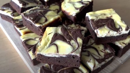 Brownies cheesecake: la ricetta golosissima e semplice da preparare