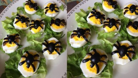 Uova ripiene per Halloween: l'idea semplice, originale e saporita