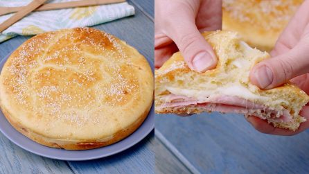 Torta salata al cucchiaio ripiena: prepararla in forno non è mai stato così facile!