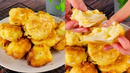 Cavolfiore in pastella fritto: il contorno croccante e irresistibile!