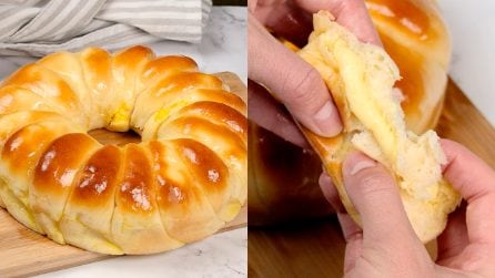 Corona di brioche: sofficissima e profumata!