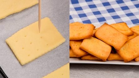 Crackers fatti in casa: per uno snack semplice e leggero!