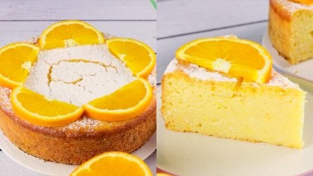 Torta soufflè ricotta e arancia: morbida e profumata, da gustare con la tua famiglia!