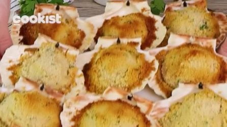 Capesante gratinate: per un perfetto antipasto natalizio, facile e veloce!