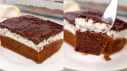 Torta fredda alla panna e cioccolato: il dolce goloso e facile da preparare!