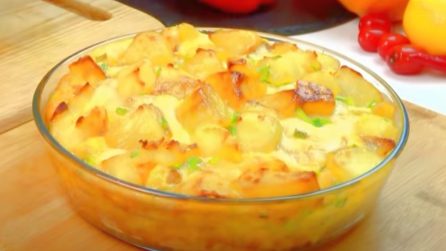 Torta di patate ripiena: la ricetta del piatto ricco e saporito