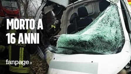 Giuseppe Lenoci muore a 16 anni in un incidente: stava svolgendo uno stage aziendale