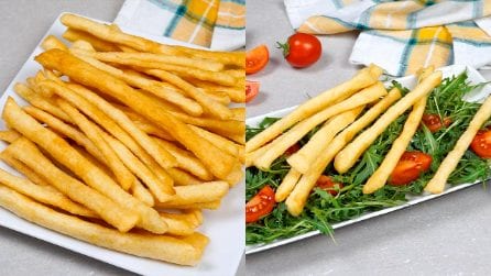 Grissini fritti: perfetti per l'aperitivo o come antipasto!