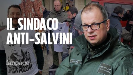Il sindaco che ha messo in imbarazzo Salvini: “Ecco perché gli ho mostrato la maglia di Putin”