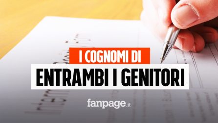 “Ai figli i cognomi di entrambi i genitori”: la sentenza della Consulta