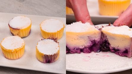 Mini cheesecake: greedy and very quick to prepare!