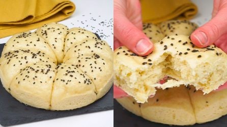 Brioche al vapore con sesamo: morbida e super facile da preparare!