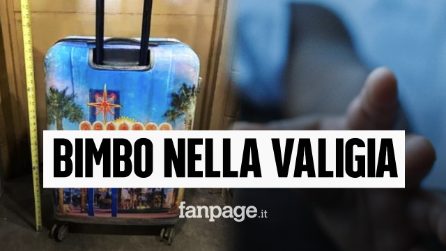 Bimbo trovato morto in un trolley: “Era vivo, è deceduto per disidratazione”