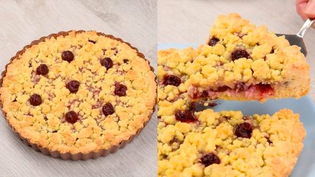 Cherry sbriciolata: easy to make and delicious!