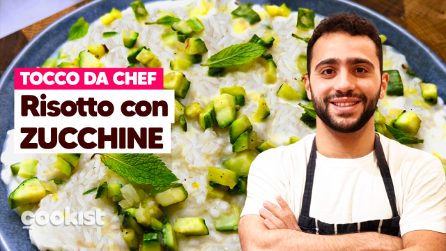 Risotto provola e zucchine: il primo piatto cremoso e saporito!