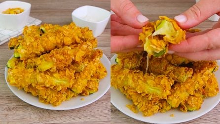Zucchine croccanti: la ricetta per un contorno facile e sfizioso!
