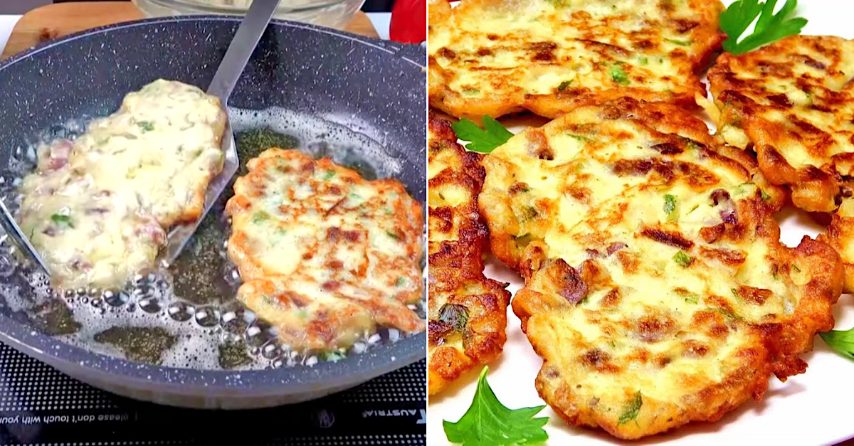 Frittelle di patate e cipolla: la ricetta del piatto veloce e saporito