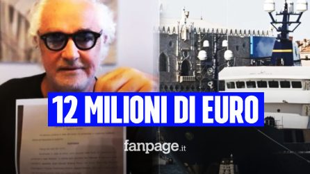 Briatore chiede allo Stato 12 milioni di euro di danni per il super yacht Force Blue messo all’asta