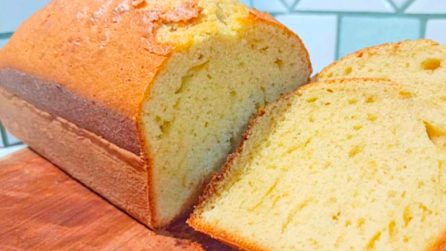 Plumcake all'olio di oliva: la ricetta per averlo alto, soffice e goloso
