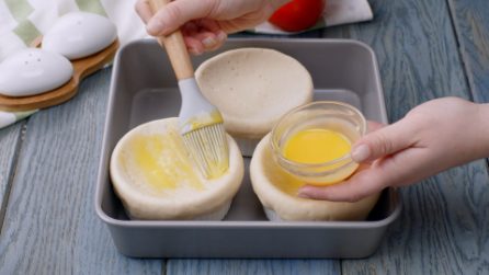 Quick mini pizza: use a bowl to make them perfect in a few simple steps!