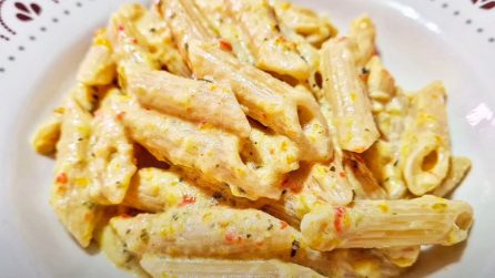 Pasta alla crema di verdure: un primo piatto cremoso e semplice da preparare