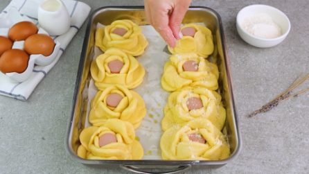 Fiori di brioche salati: sfiziosi e divertenti da preparare!