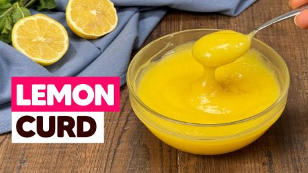 Lemon curd: la crema al LIMONE perfetta per OGNI DOLCE
